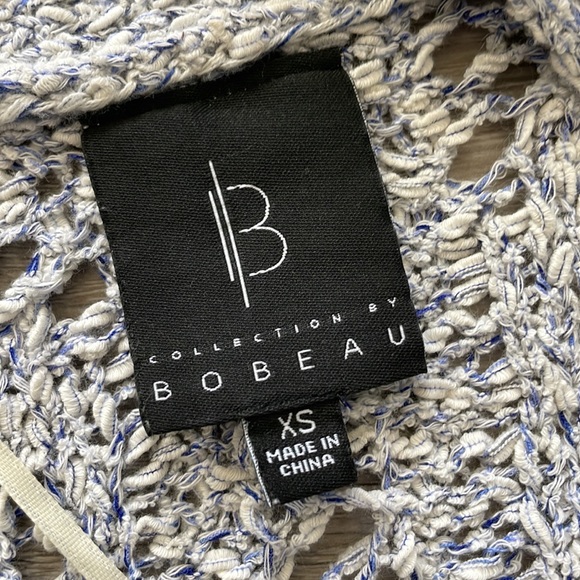 Bobeau | Marled Cocoon Open Knit Cardigan - Picture 4 of 8